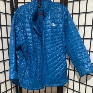 The North Face Vibrant Blue Puffer Jacket